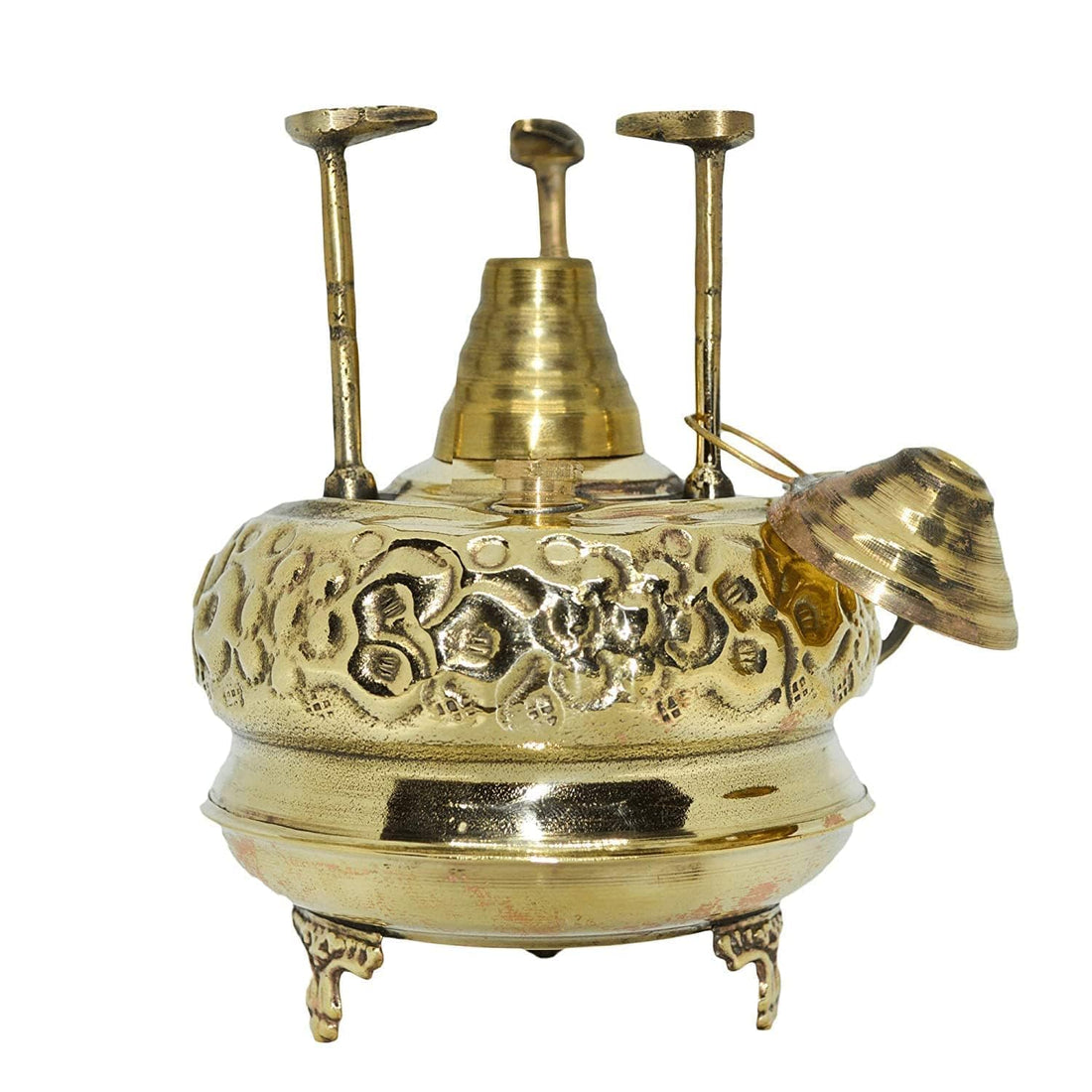 Engraved Coffee Maker Alcohol Burner With Legs