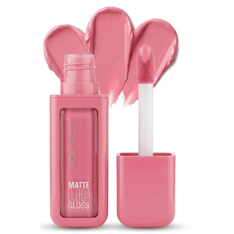 Matte Lip gloss Liquid Matte Lipstick – Long Lasting High Pigment Velvet Finish Lip Color with Natural Oil Infusion – Non-Sticky Lightweight Doe-Foot Applicator for Everyday & Evening Makeup (01)
