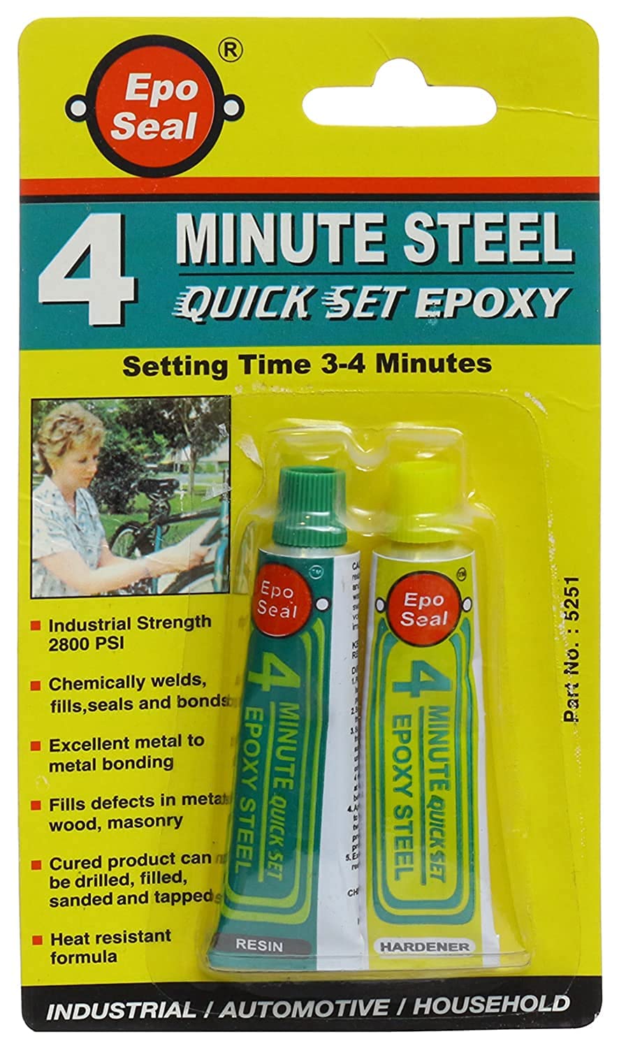 4 Minute Steel Quick Set Epoxy