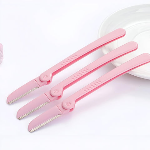 Precision Facial Razors - Versatile Razor for Removing Excess Facial Hair and Eyebrows Perfect for Men and Women, Suitable for All Skin Types Safely and Accurately Without Irritation or Pain (3 Pack)
