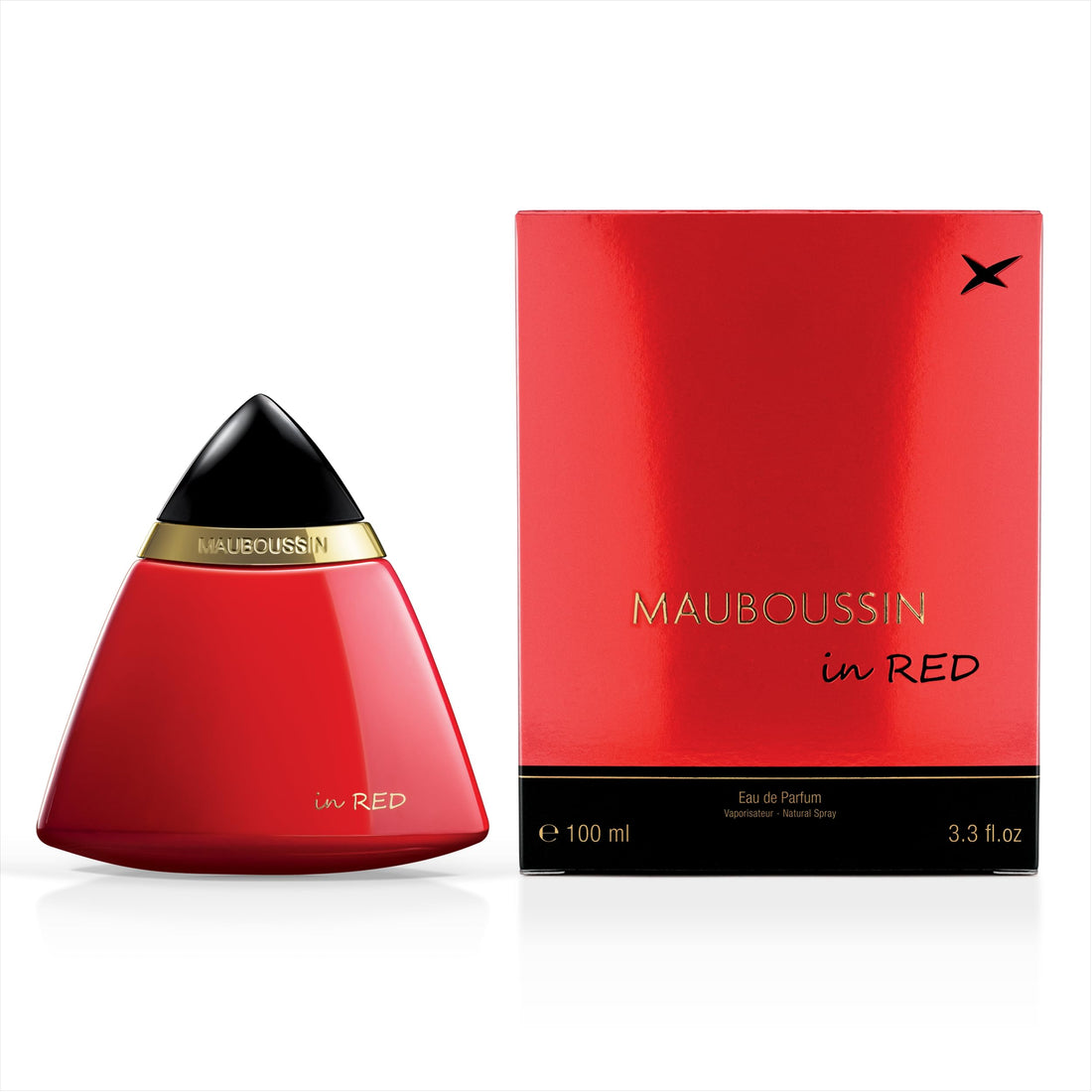 Mauboussin - Eau de Parfum Femme - In Red - Oriental, Woody & Floral Scent - 100ml