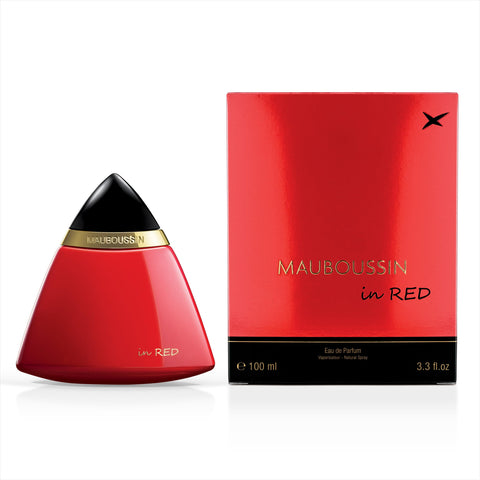 Mauboussin - Eau de Parfum Femme - In Red - Oriental, Woody & Floral Scent - 100ml