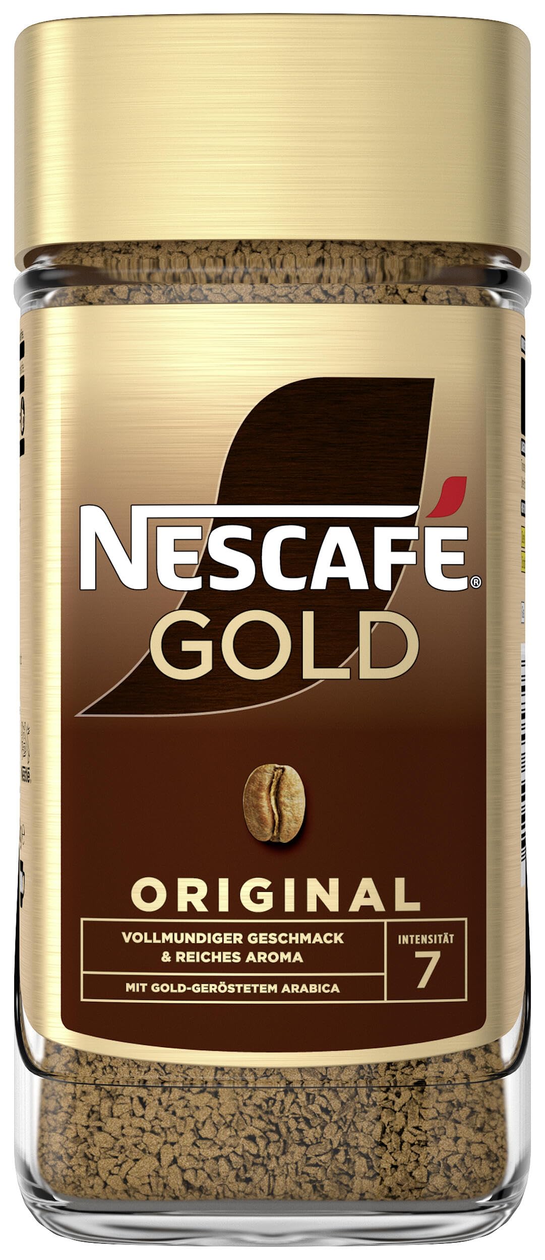 NESCAFÉ GOLD Original, instant coffee from selected coffee beans, contains caffeine, full and aromatic, 1 pack (1 x 200 g)