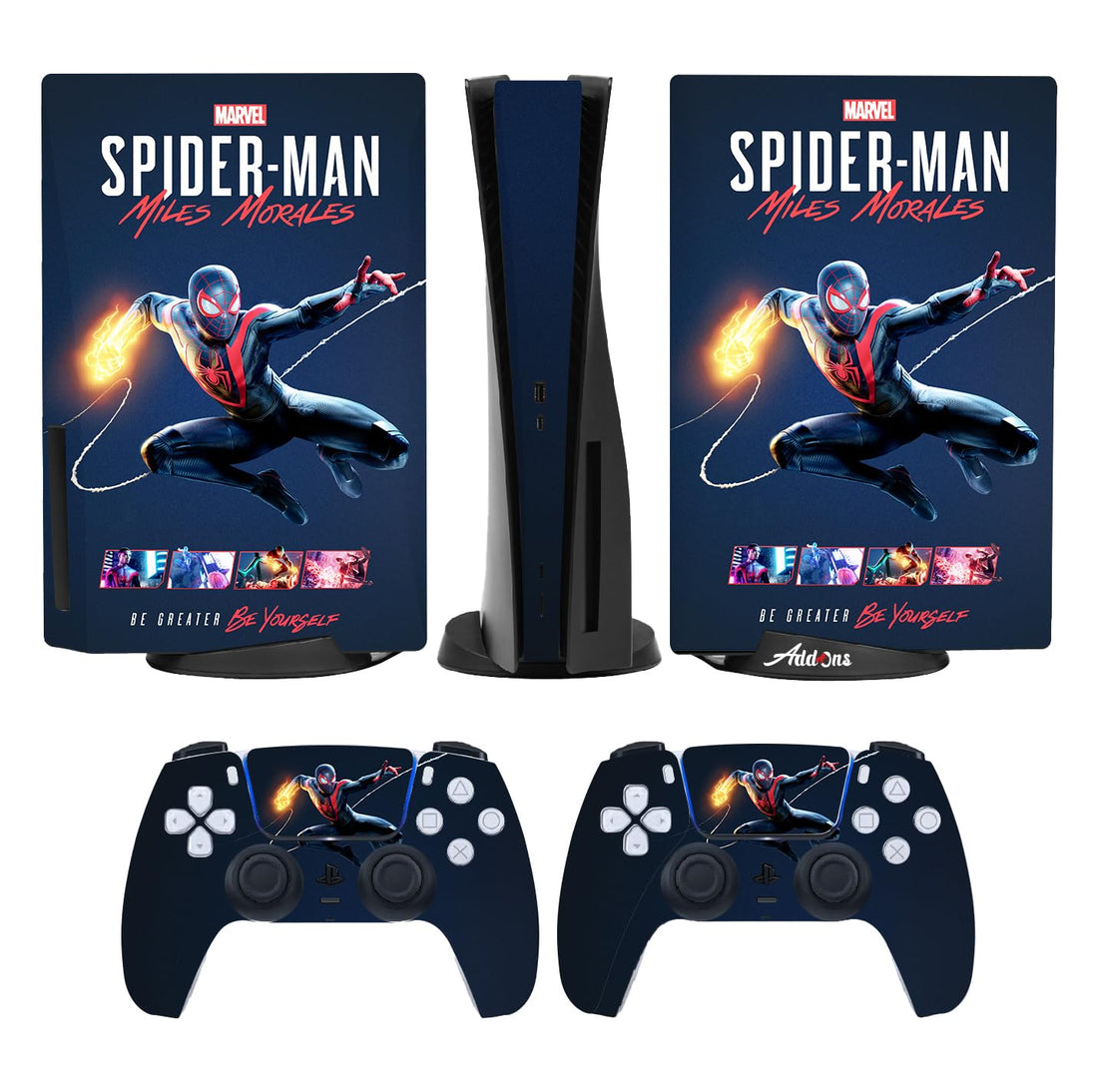 Add-Ons PS5 SM #5 Skin Compatible With Playstation 5 (Slim - CD)