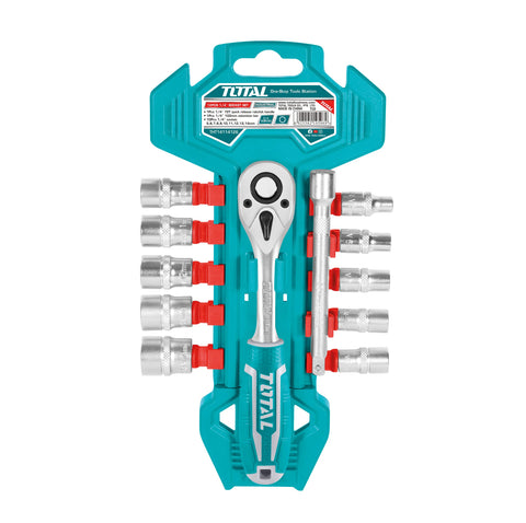 Total tools 12 pieces 1/4in socket set -tht14114126