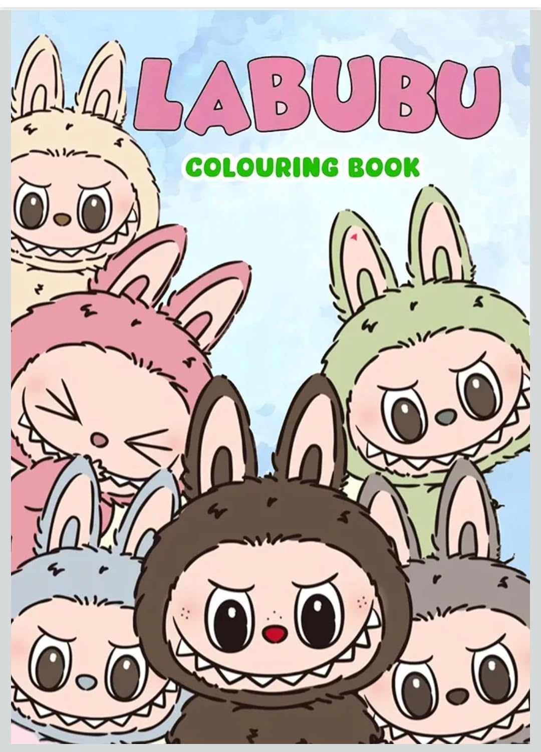 Kids Coloring Book 20 Pages A4 Size