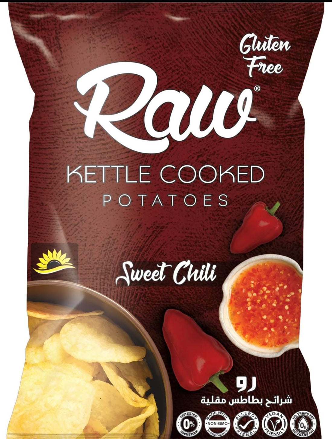 Raw Kettle Cooked Potatoes Sweet Chili 58-68