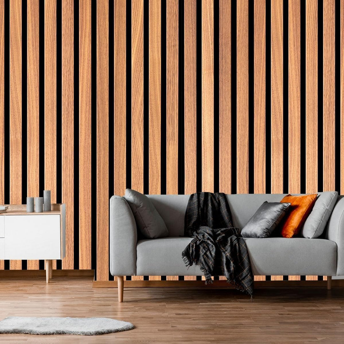 High Quality Decorative Wallpaper - 2 Pieces - Easy to Install and Clean to Easily Renew Any Room