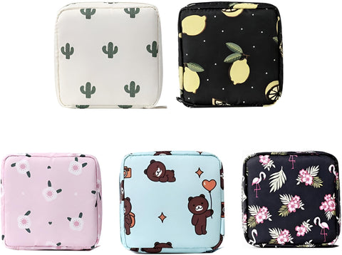 "BENFIT MINI BAG" - Size:12 * 12 CM,Sanitary Napkin and Accessories.Made of high quality material and padded to protect thin belongings.Contains | Generic