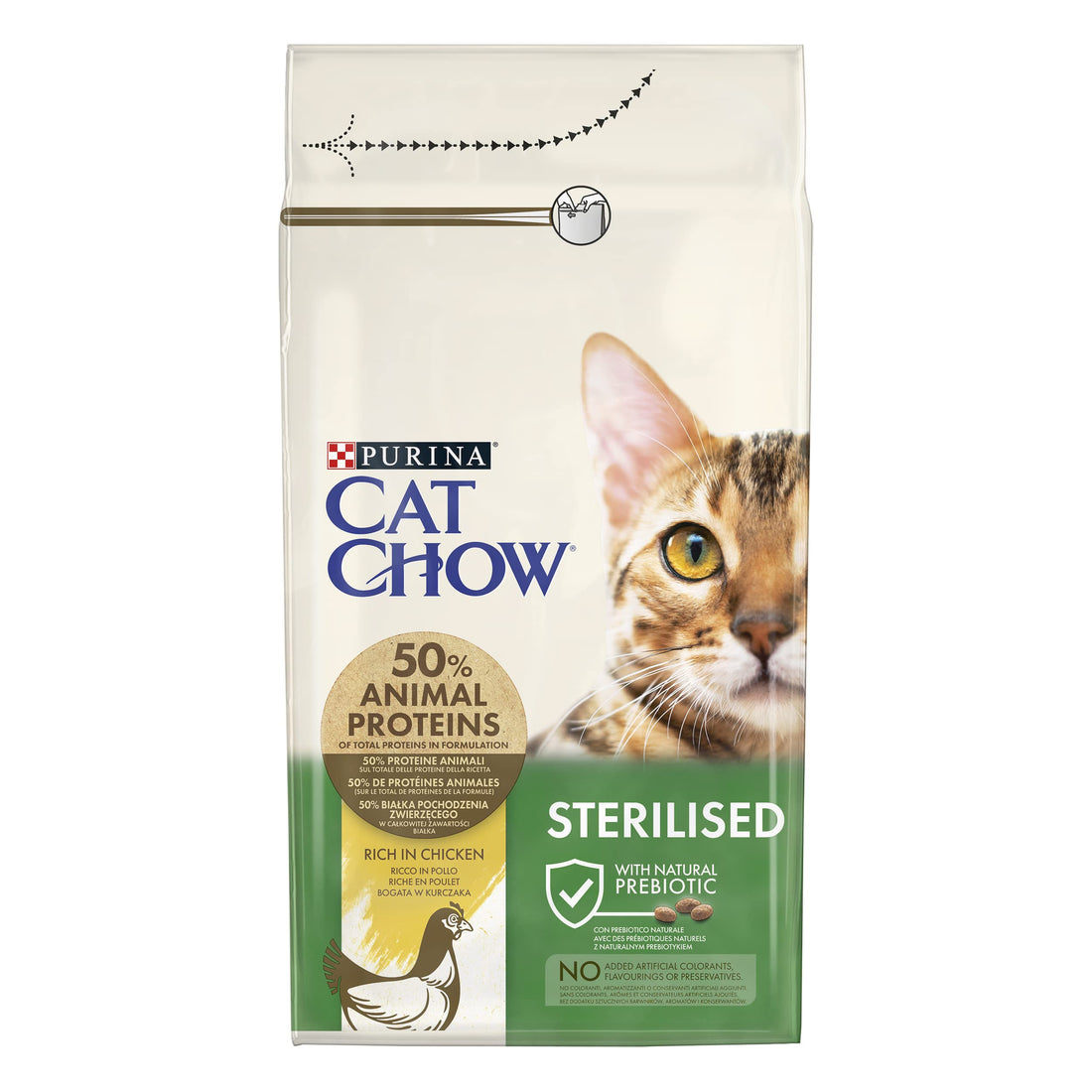 Purina Cat Chow Sterilised Chicken 1.5Kg