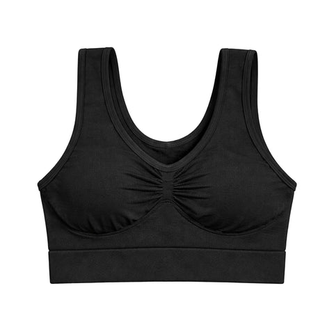 Women Bra Wide Straps - Support Push Up Bra No Sweat Sports Bra for Daily Wear (NO:305)