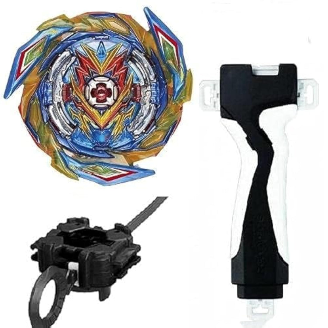 Beyblade Burst B-163 Super King with Light Launcher Grip