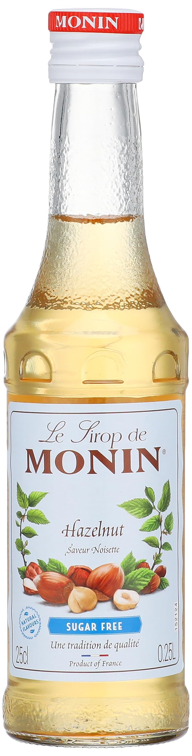 Monin sugar free hazelnut syrup - 250 ml