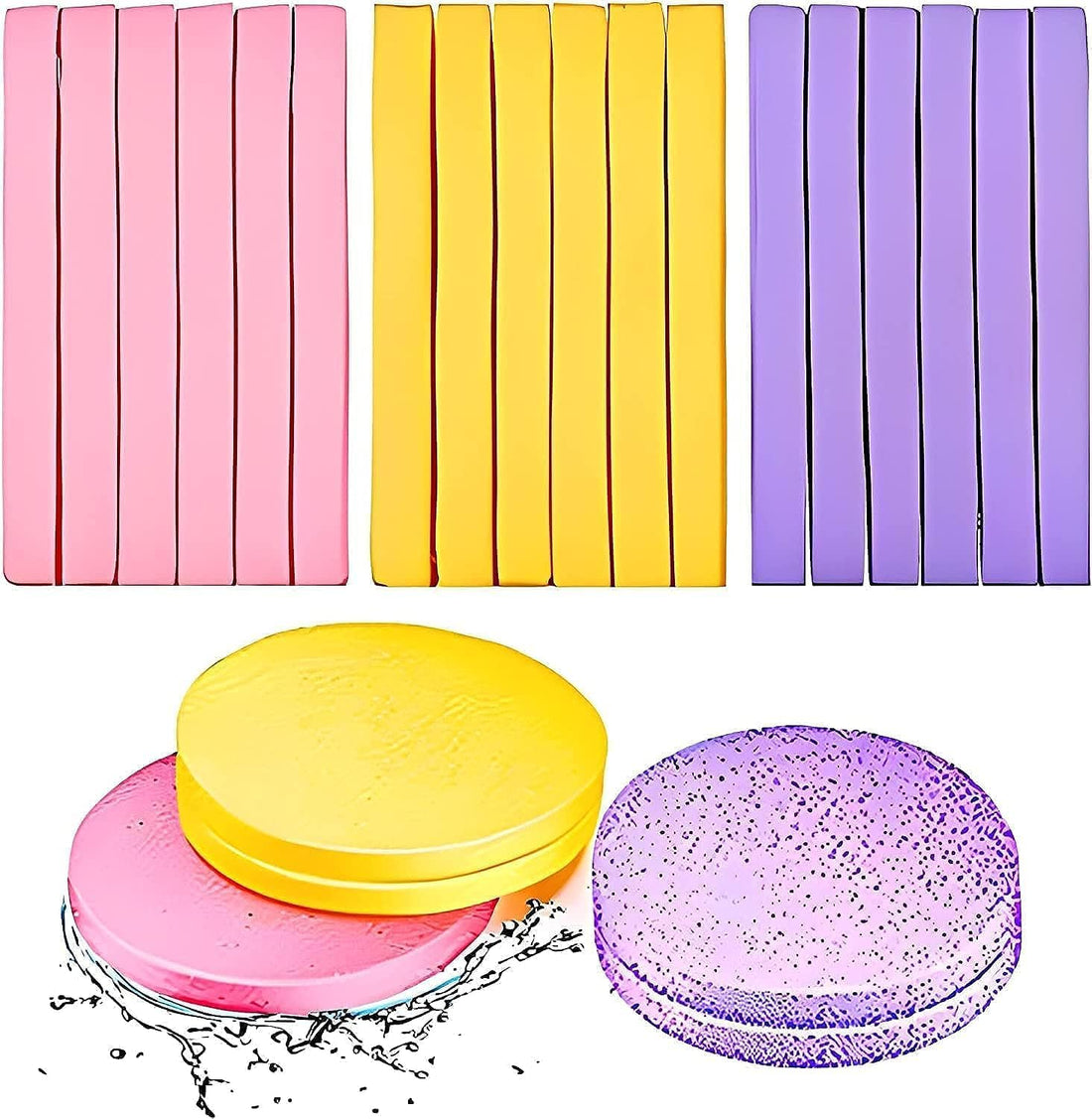 Roll over image to zoom in Compressed Makeup and Facial Cleansing Sponge