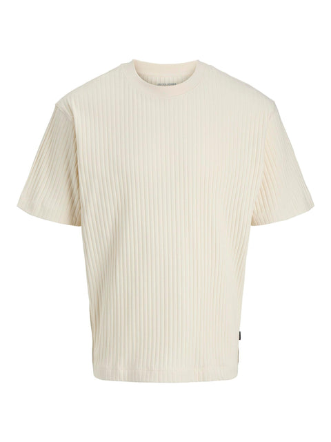 JACK & JONES Mens JJEURBAN EDGE STRUCTURE TEE SS Modern