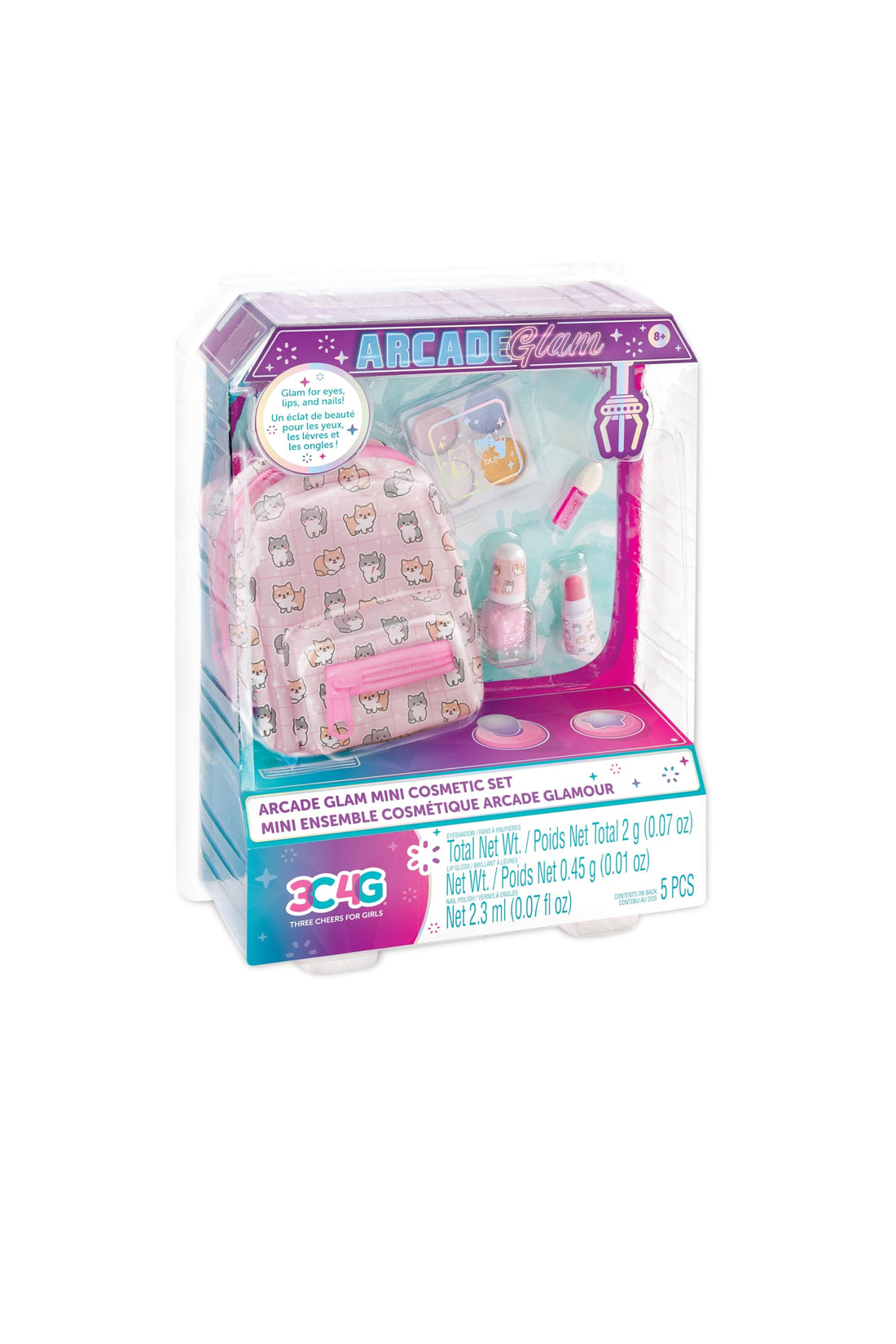 Arcade Glam Mini Cosmetic Set Ast of 3