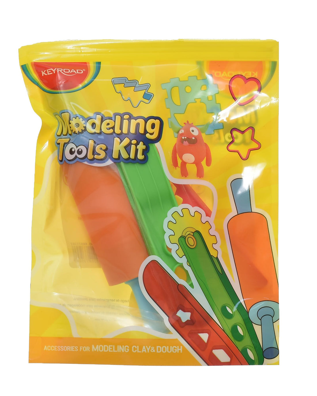 Keyroad modeling clay shaping tools 8 pieces assorted shapes model KR972292