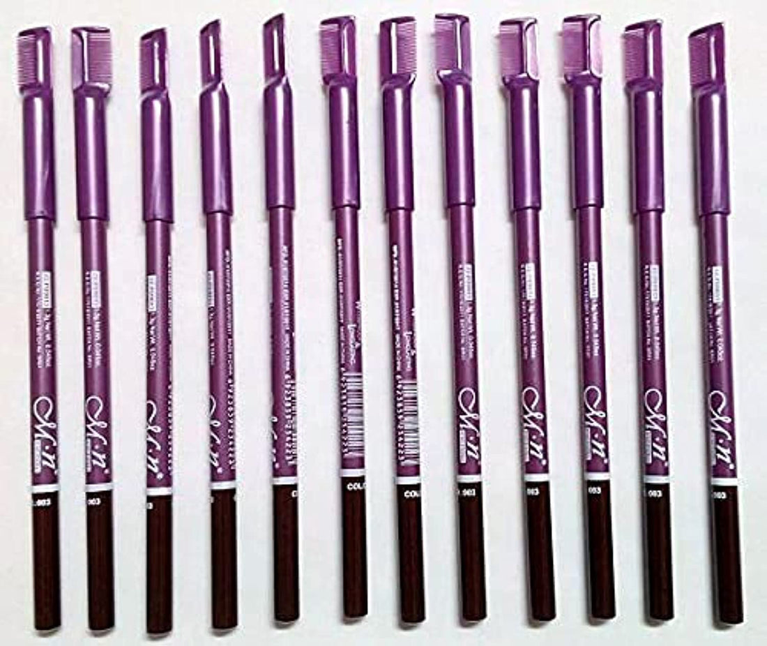 M.N Natural Shape Long Lasting Eyebrow Pencil (12 Brown)