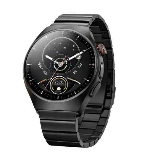 Haino Teko 32 Smart Watch with HD Curved AMOLED Display – Bluetooth Calls – 15 Days Battery – Water Resistant – Heart Rate & Sleep Tracking – 3 Bands