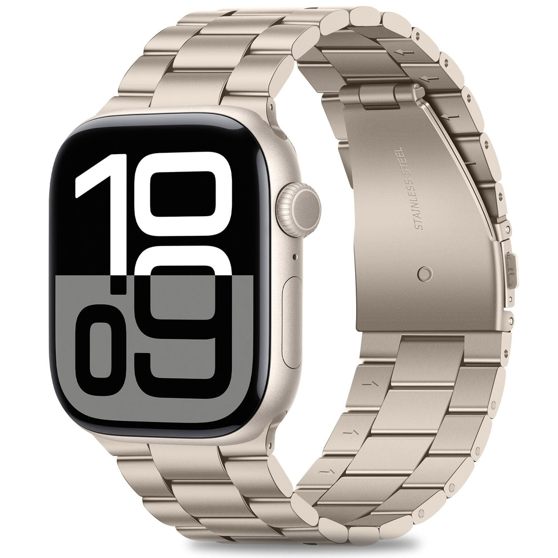 HITZEE Compatible with Apple Watch Strap 49mm 46mm 45mm 44mm 42mm 41mm 40mm 38mm Business Stainless Steel Metal Straps Men Women Band Compatible for Apple Watch Ultra 2 SE Series 10 9 8 7 6 5 4 3 2 1