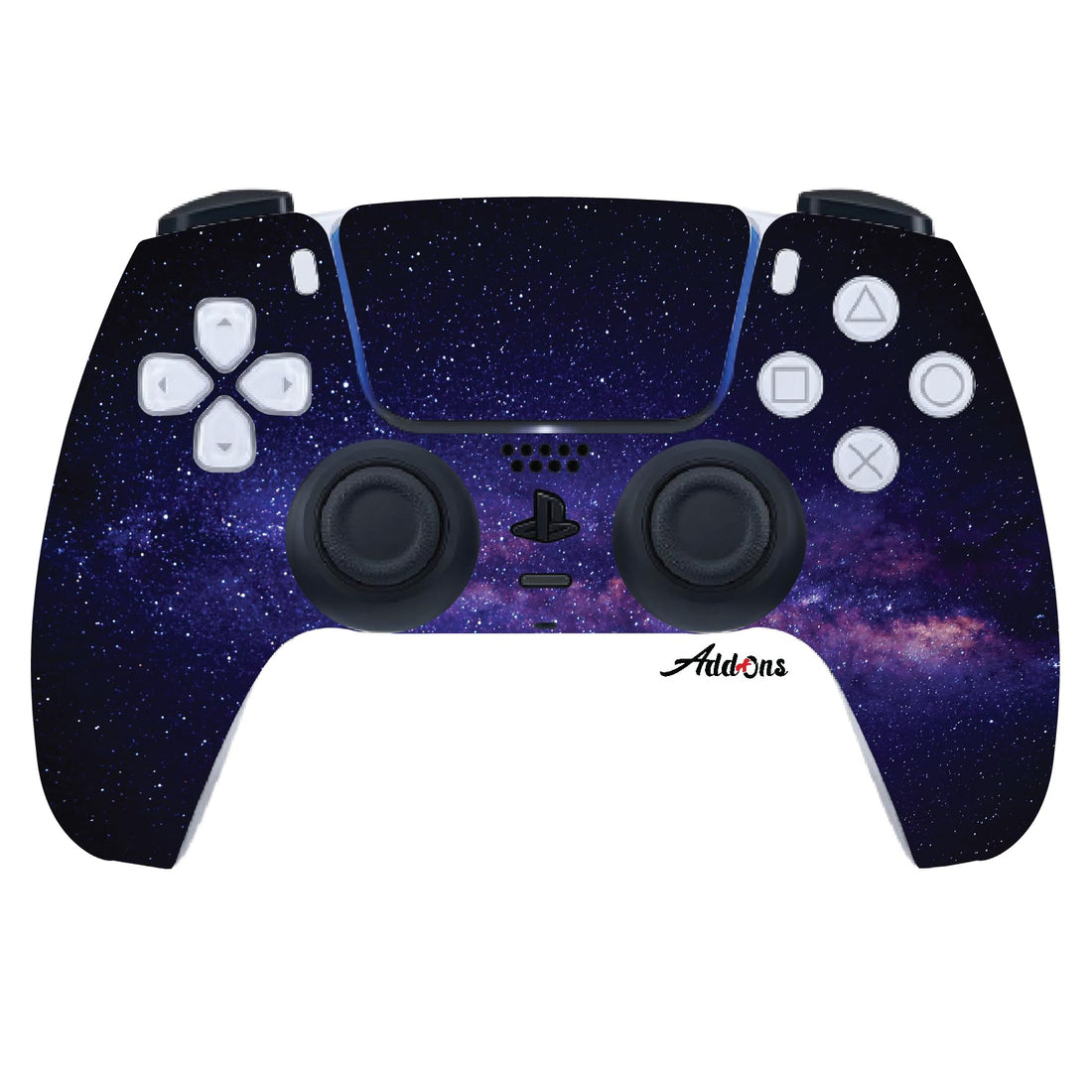 Add-Ons PS5 Galaxy #1 Skin Sticker Compatible with PlayStation 5 Controller