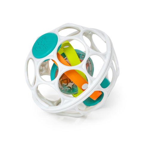 Baby Einstein - Grip & Spin Oball Easy Grasp Rattle Toy, BPA Free, 0+ Months