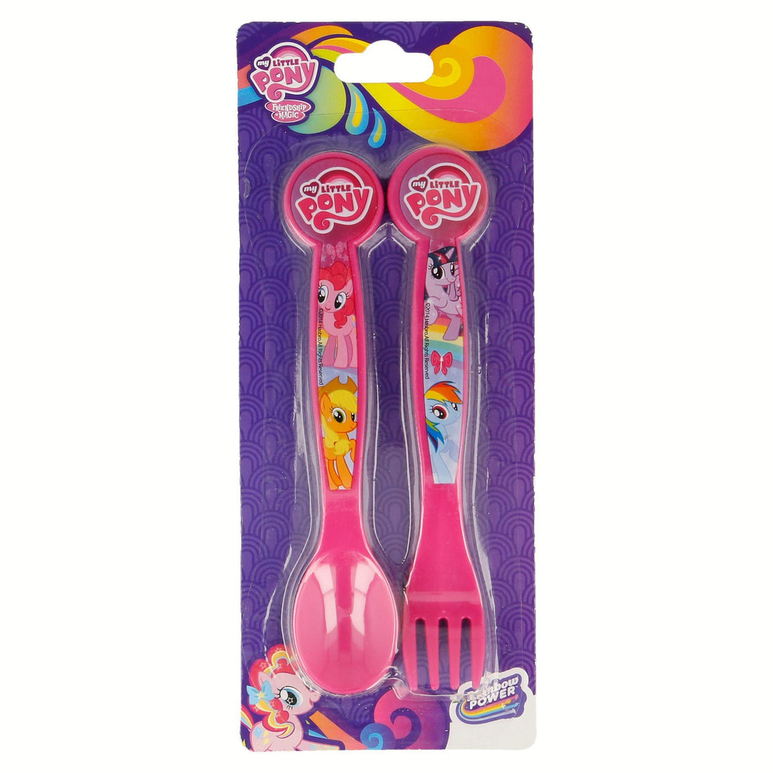 Stor Boyz Toys ST426 2pc Cutlery Set-My Little Pony, Pink, 17 x 6 x 1.5 cm