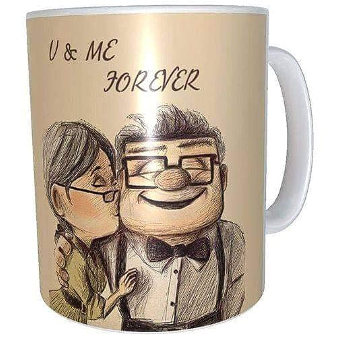 valentine mug you and me forever
