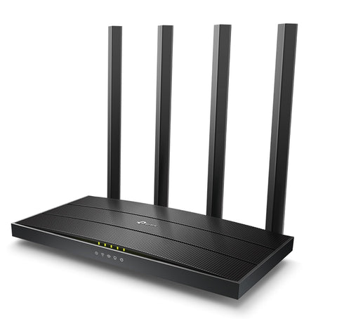 Archer C6 AC1200 Dual Band Access Point/ Wireless Gigabit Router, black, ARCHER C6, Windows