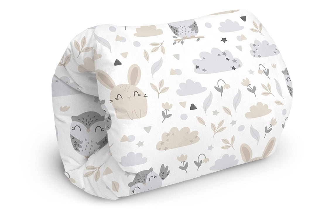 Moro Moro 3 Baby Small Nursing Pillow With Filling Pillow Nursing Muff, Muff: Approx. 22 X 20 Cm, For On The Go, Arm Tunnel, Breastfeeding Pillow, Bottle, Light