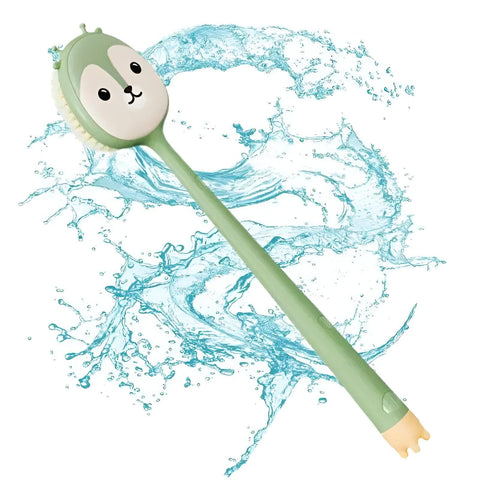 GENTLE BACK EXFOLIATOR - Pamper yourself with our Gentle Back Scrub, which features a long handle for easy application and soft bristles to give a gentle touch to your skin in the shower. (1 brush)