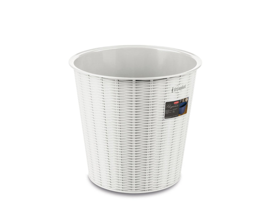 Stefanplast Elegance waste paper bin white 29700
