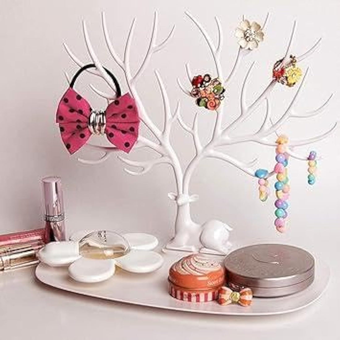 Small Creative Plastic Deer Accessories Holder with Display and Organizer for Deer Tree Jewelry Holder Key Holder