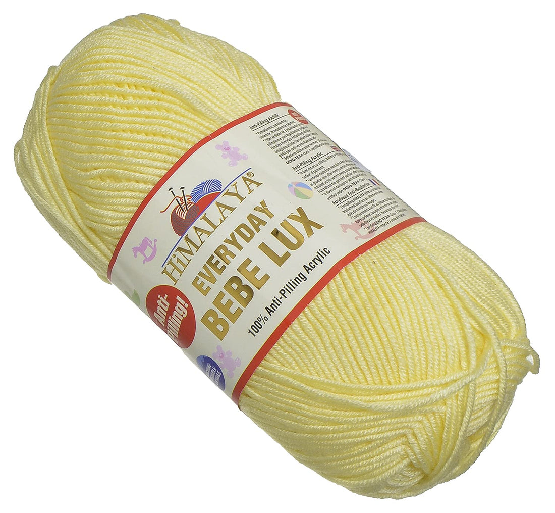 Himalaya 70425 Crochet and Knitting Yarn - 100g - Yellow