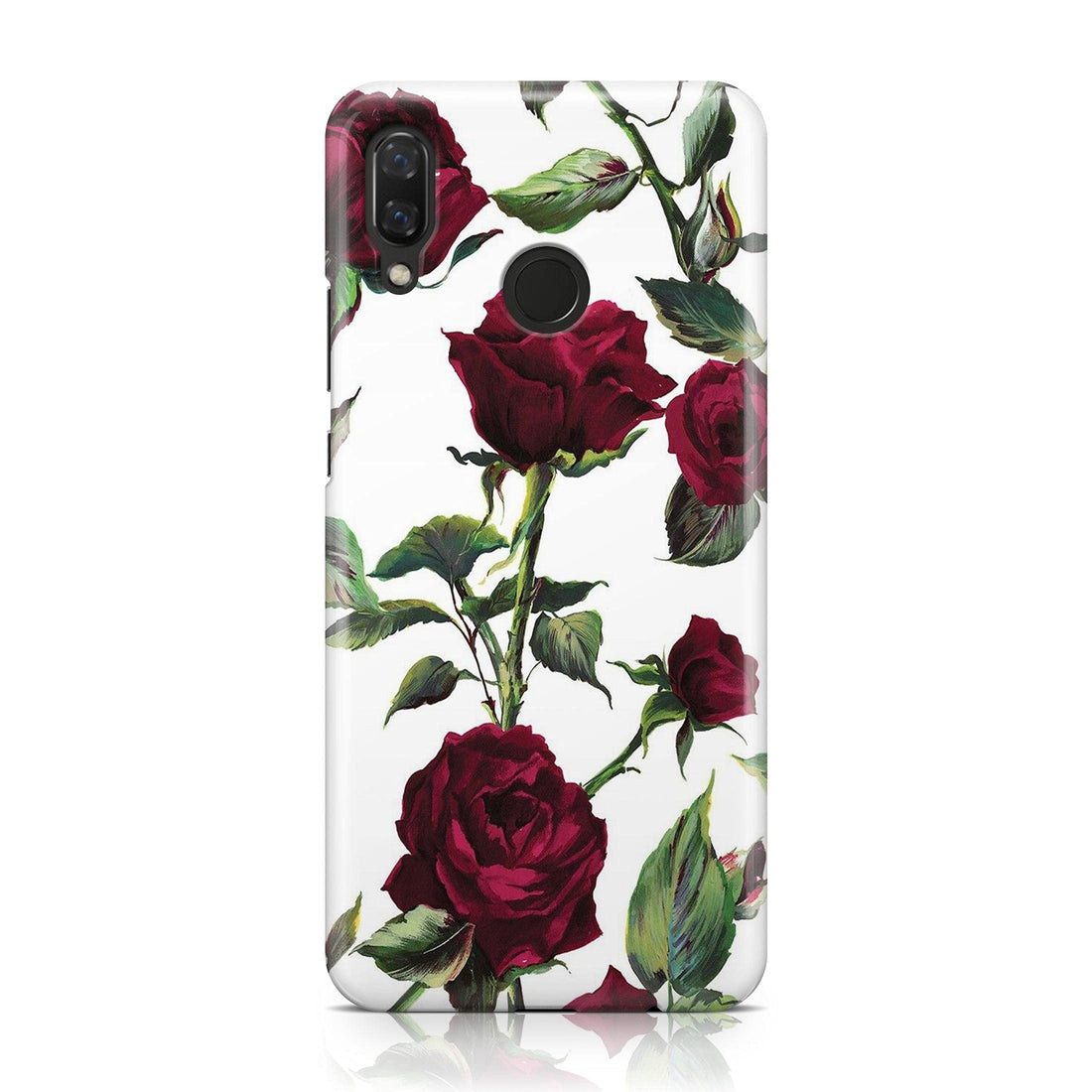red roses back cover for Huawei y9 prime 2019