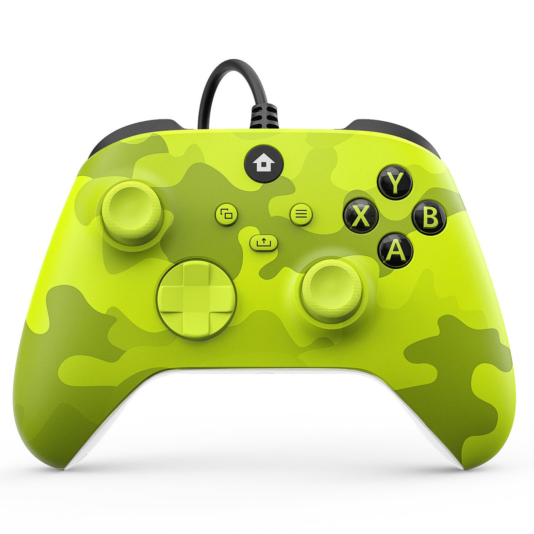 Deepzone Wired Controller for Xbox Series X|S, Game Controller, Gamepad, Compatible with Xbox One, Xbox Series X/S, Windows 7/8/10/11 Camo Electric Volt