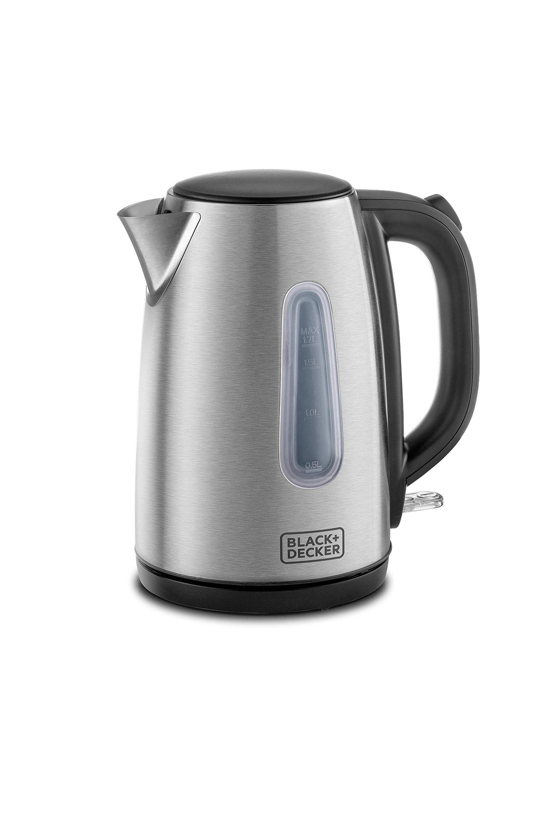 Black & Decker 1.7L Concealed Coil Stainless Steel Kettle, Jc450-B5, Silver