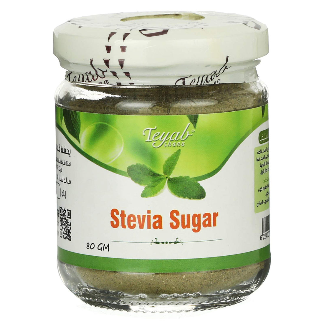 Teyab Shana Stevia Sugar - 80 gm