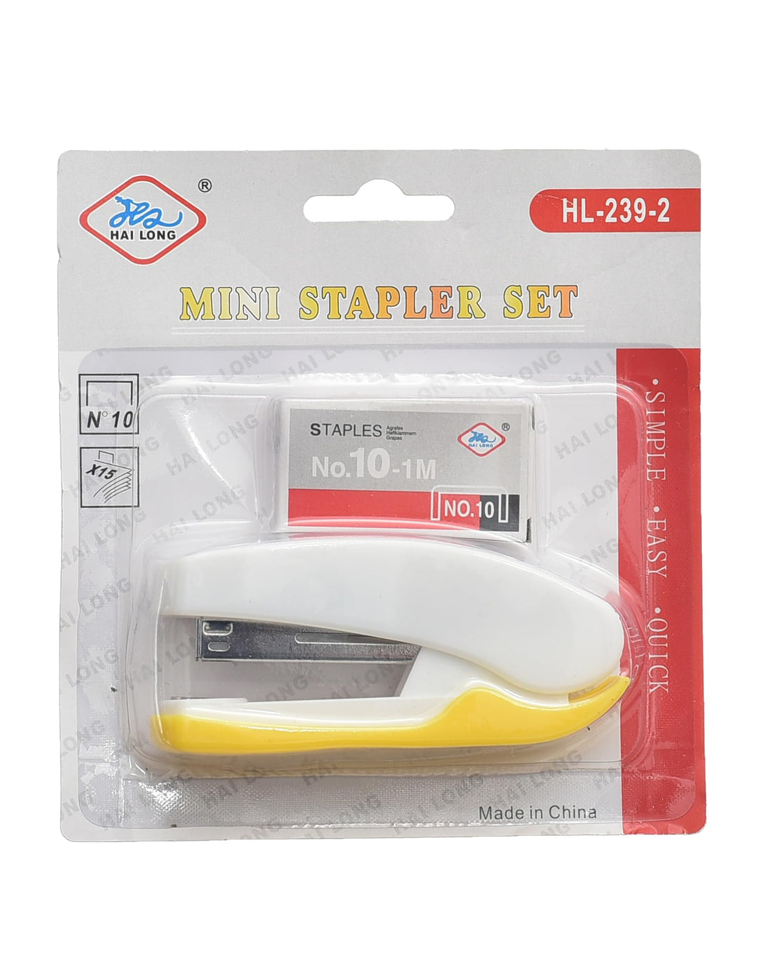 Mini Stapler with 10 Staples Multicolor Compact and Durable Ideal for Students School Office and Home Smooth Stapling Performance Portable and Easy to Use