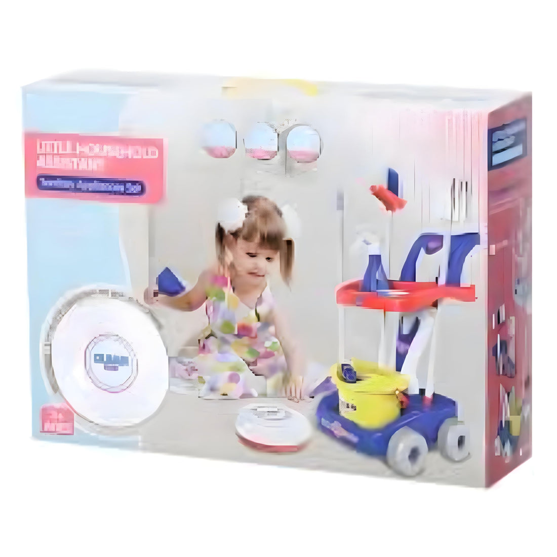 Generic Kid's Little Helper Trolley Cleaning Set