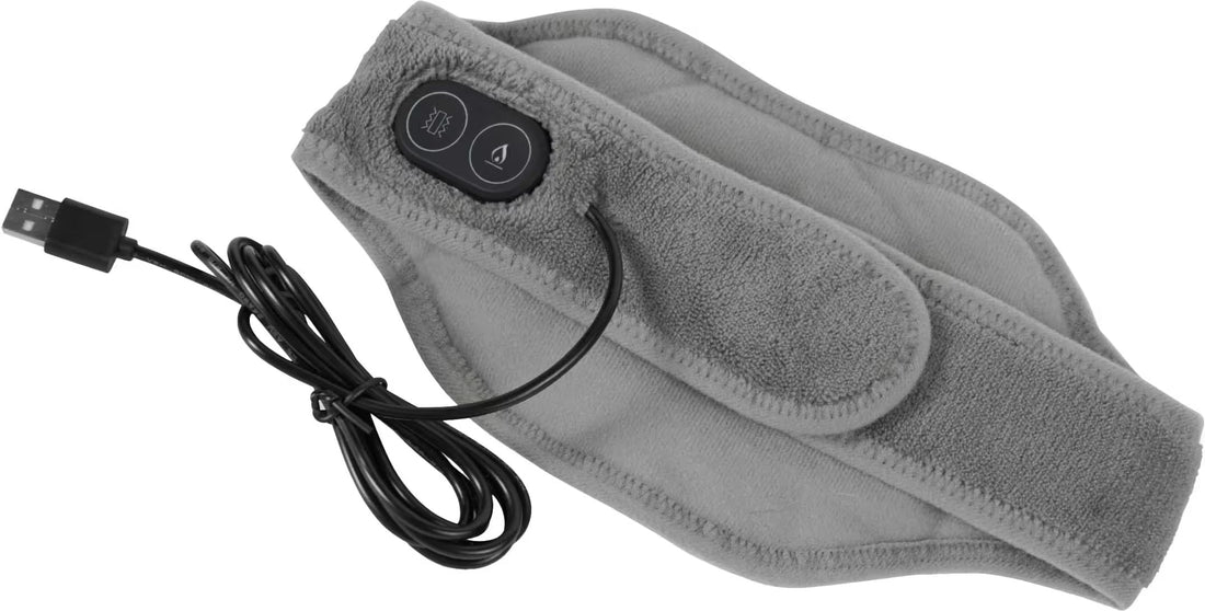 Plan A Electric Neck Heating Pad, USB Heating Pad, 3 Temperature & 3 Vibration Levels, Heat Compression Brace for Pain Relief and Stiffness, Auto Shut-Off, Ideal for Neck Pain and Muscle Relaxation