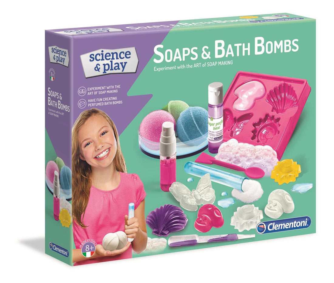 Clementoni 61292 soap and bath bomb