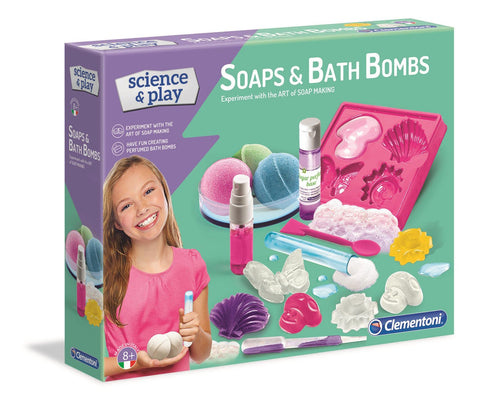 Clementoni 61292 soap and bath bomb