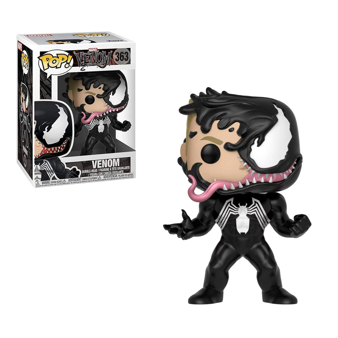 Funko Pop Marvel: Venom - Venom Eddie Brock Collectible Figure, Multicolor