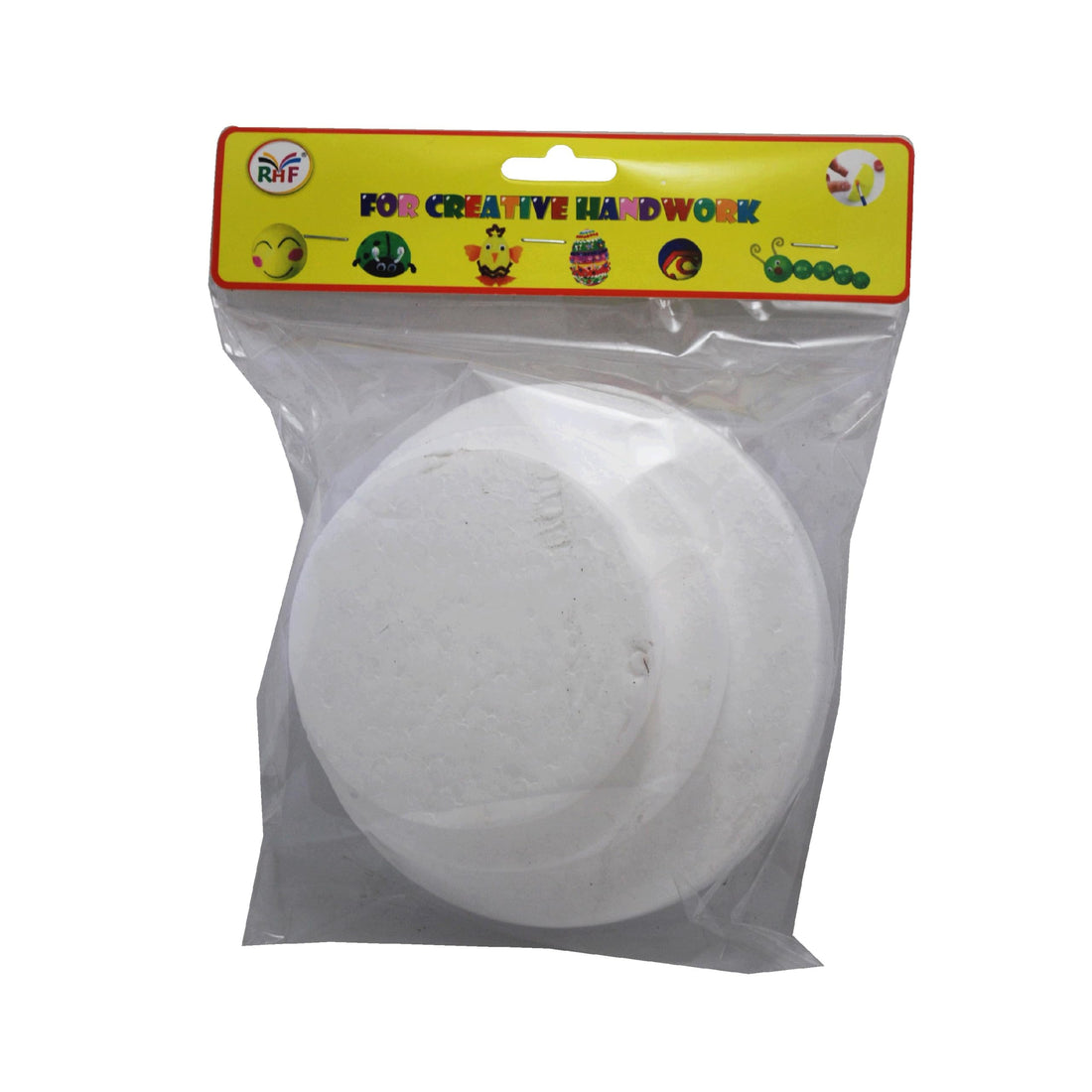 Simba foam circle shape 3 pcs white Model H149