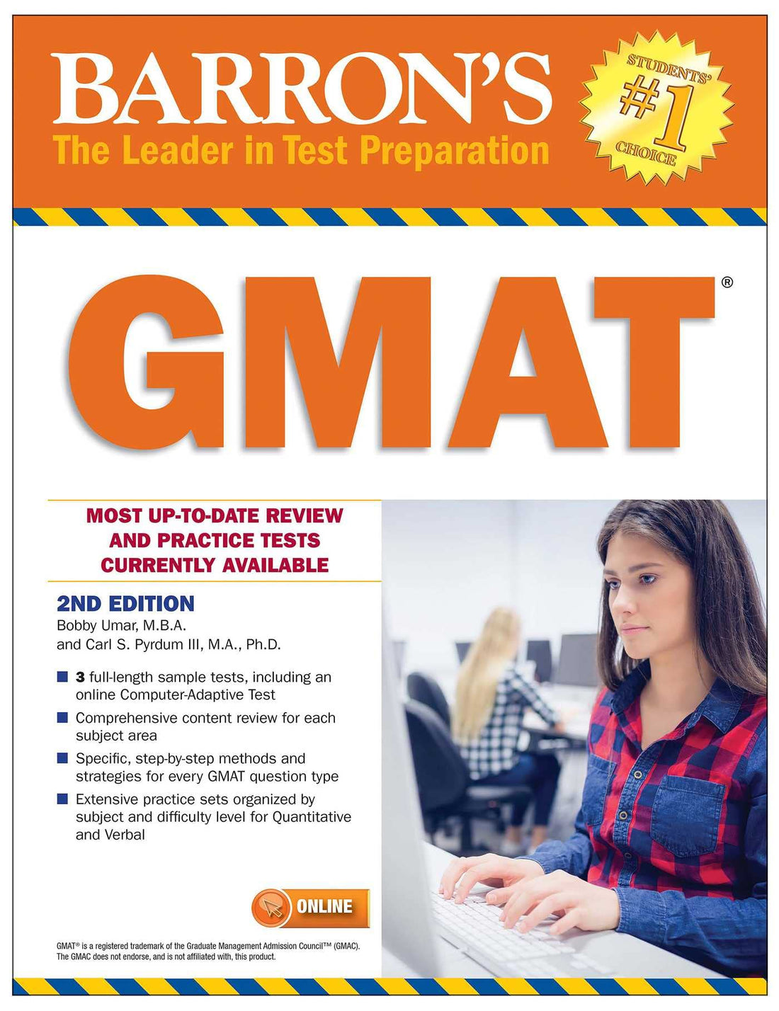 Barrons Educational Series GMAT with Online Test