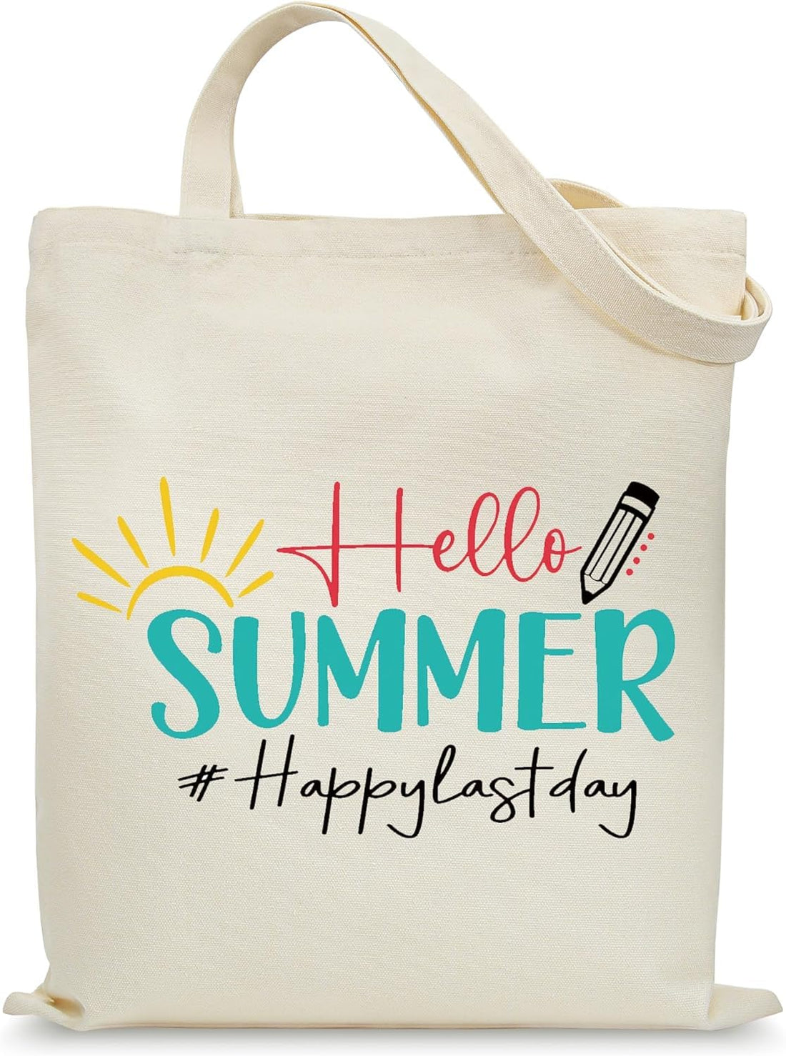 Eco-Friendly Canvas Cotton Tote Bag with Design Printed Bags for Women, Men - Reusable Shopping Bag, Party Gift Idea and Blend Cotton Gift Bag