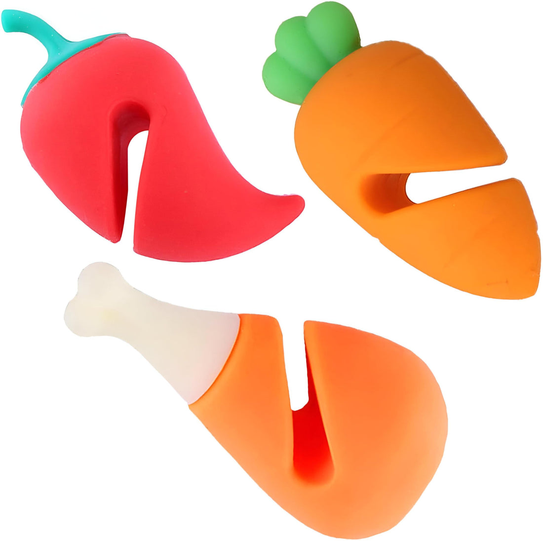 Silicone Lid Rest - Versatile Silicone Lid Rest for Pots, Prevents Spills and Overflows, Heat Resistant Kitchen Tool for Safe Cooking (3قطع)