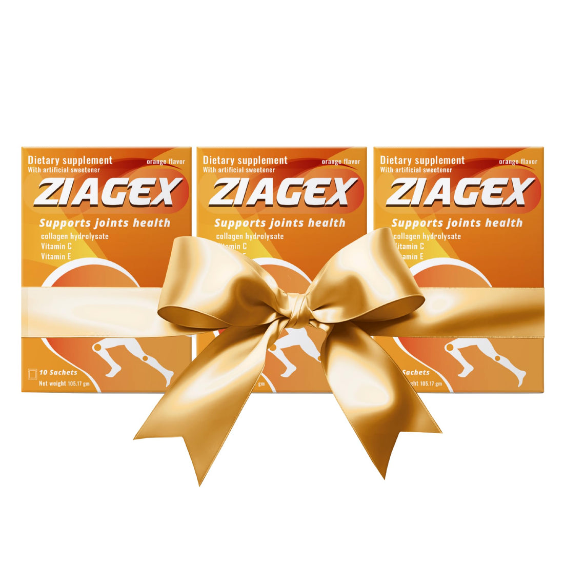 ZIAGEX Collagen sachets 3 packs