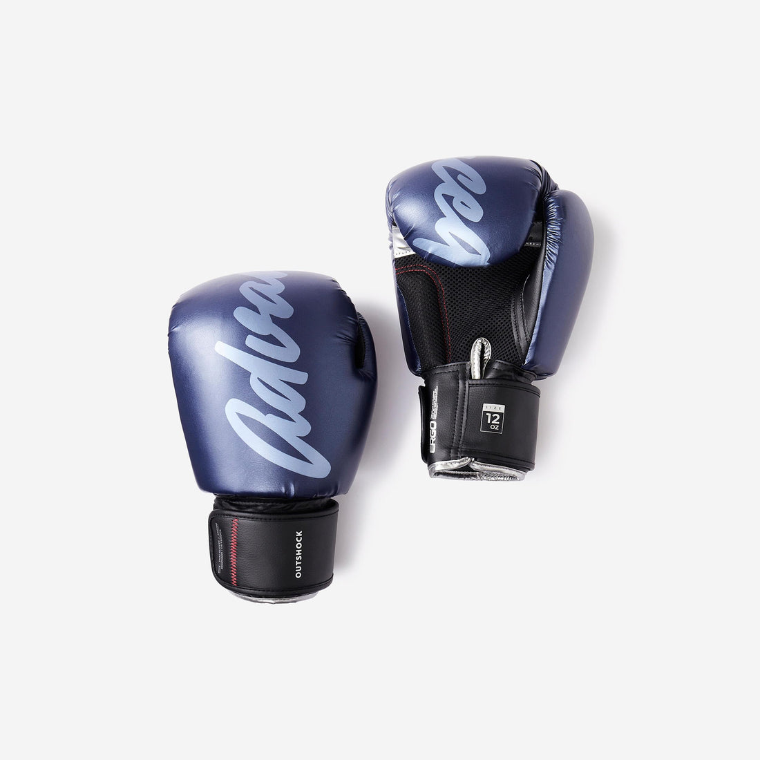 Kickboxing/Muay Thai Gloves - Blue,12 oz